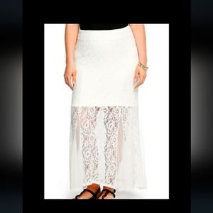 Torrid Lace skirt insider collection